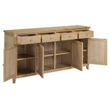 Westbrook Whitewash Oak Extra Large Sideboard