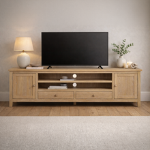 Westbrook Whitewash Oak XXL TV Stand