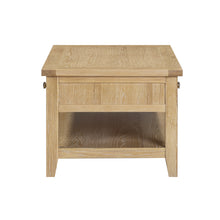 Westbrook Whitewash Oak Coffee Table with Drawers