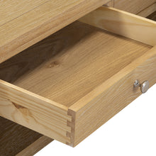 Westbrook Whitewash Oak Coffee Table with Drawers