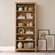 Westbrook Whitewash Oak Large Bookcase