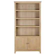 Westbrook Whitewash Oak Open Display Cabinet