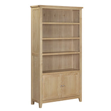 Westbrook Whitewash Oak Open Display Cabinet