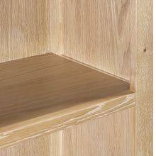 Westbrook Whitewash Oak Open Display Cabinet