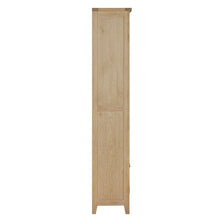 Westbrook Whitewash Oak Open Display Cabinet