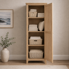 Westbrook Whitewash Oak Shaker Cupboard