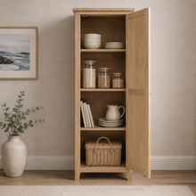 Westbrook Whitewash Oak Shaker Cupboard