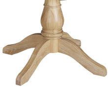 Westbrook Whitewash Oak 4-6 Seater Round Extending Dining Table