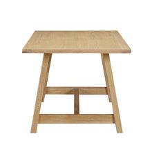 Westbrook Whitewash Oak 6 Seater Trestle Dining Table