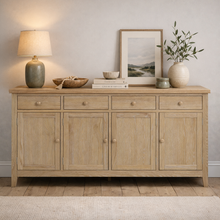 Westbrook Whitewash Oak Extra Large Sideboard