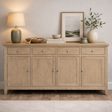 Westbrook Whitewash Oak Extra Large Sideboard