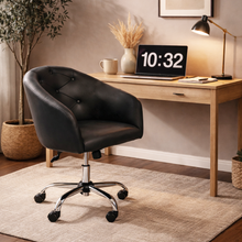Isabella Swivel Office Chair | Black