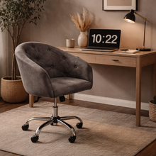 Isabella Swivel Office Chair | Brown