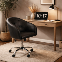 Isabella Swivel Office Chair | Grey