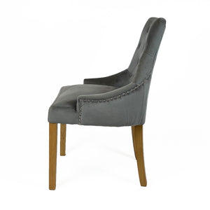 Jessica Dining Chair | Dark Grey