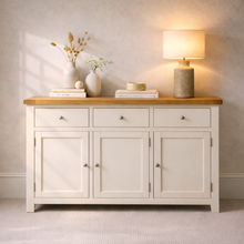 Cambridge Classic Cream Painted Oak Large Sideboard