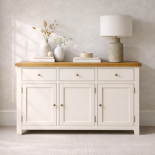 Cambridge Classic Cream Painted Oak Large Sideboard
