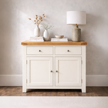 Cambridge Classic Cream Painted Oak 2 Door 2 Drawer Sideboard