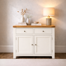 Cambridge Classic Cream Painted Oak 2 Door 2 Drawer Sideboard
