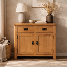 Cambridge Oak 2 Door 2 Drawer Sideboard