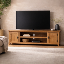 Cambridge Oak Extra Large TV Unit