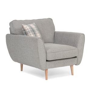 Kendal Lisbon Silver Grey Armchair