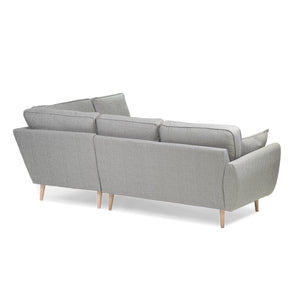 Kendal Lisbon Silver Corner Sofa