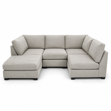 Knightsbridge Grey Full Corner Modular Sofa