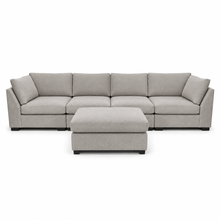 Knightsbridge Grey Full Corner Modular Sofa