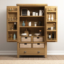 Raithwaite Rustic Oak Larder Unit