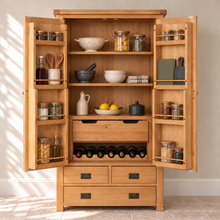 Cambridge Oak Larder Unit