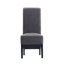 London Antique Faux Leather Dining Chair | Grey