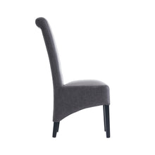 London Antique Faux Leather Dining Chair | Grey