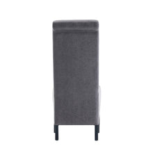 London Antique Faux Leather Dining Chair | Grey