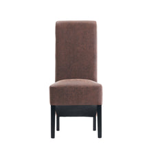 London Antique Faux Leather Dining Chair | Brown
