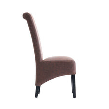 London Antique Faux Leather Dining Chair | Brown