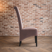 London Antique Faux Leather Dining Chair | Brown