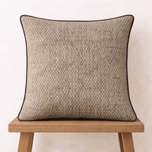 Large Toby Cushion - Coffee