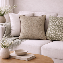 Large Toby Cushion - Coffee