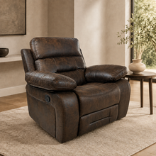 Milo Brown Reclining Armchair