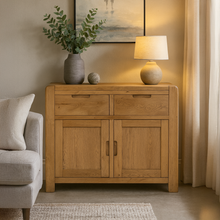 Milan 2 Drawer 2 Door Sideboard