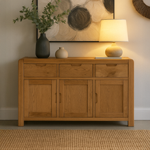 Milan 3 Drawer 3 Door Sideboard