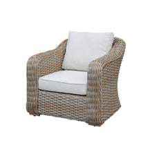Miami Garden 3 Seater Sofa Dining Set with Rising Table, Armchairs and Stools