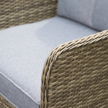Milan Garden Reclining Lounge Companion Set