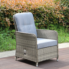 Milan Garden Reclining Lounge Companion Set