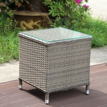 Milan Garden Reclining Lounge Companion Set