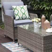 Milan Garden 2 Seater Sofa and Armchair Set