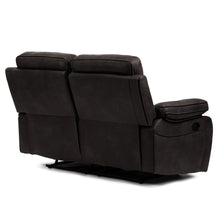 Milo Dark Grey Reclining 2 Seater Sofa