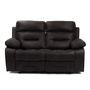 Milo Dark Grey Reclining 2 Seater Sofa