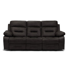 Milo Dark Grey Reclining 3 Seater Sofa